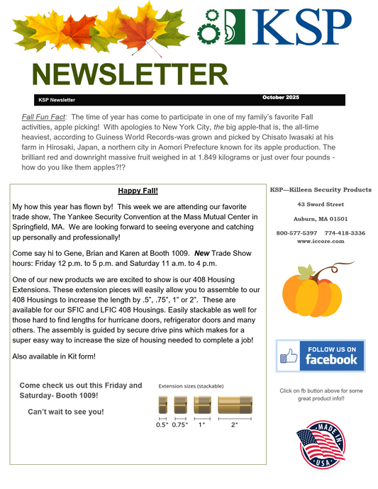 Fall 2025 Newsletter!