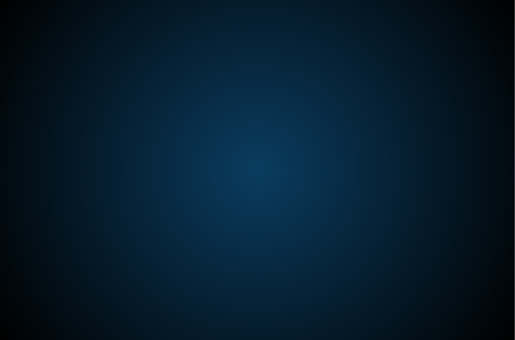 Black & blue gradient background