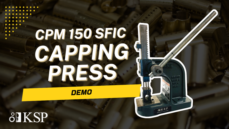 CPM 150 SFIC Capping Press Demo